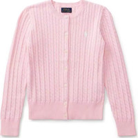 值选、限新用户：RALPH LAUREN 女大童 棉质针织开衫 多色可选