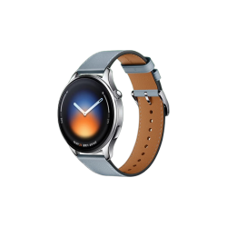 小米 Watch 5 eSIM版 智能手表 47mm 柔雾蓝真皮表带