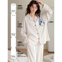  YALU/雅鹿 纯棉 女士睡衣套装 NSANM-78151 M 【80-100斤】