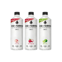 88VIP：alienergy 外星人电解质水青柠+荔枝海盐+白桃共600ml*8瓶零糖饮料运动健身