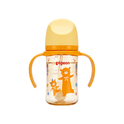 贝亲 自然离乳PPSU重力球吸管奶瓶 240mL AA254