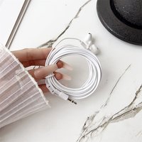  WANKEY/万科源科技 加长3米 有线耳机 3米【白色】无麦-高清音效