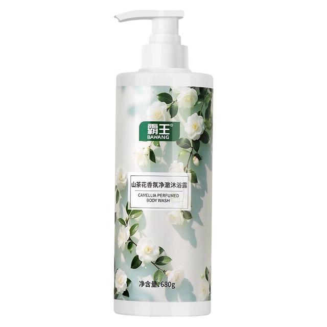 霸王 保湿控油 山茶花沐浴露680ml