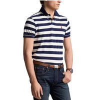 值选、限新用户：RALPH LAUREN 经典版型 男士条纹Polo衫