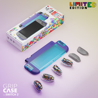 Skull&Co. Skull & Co.Switch2保护壳 方块限量版  Savage Raven GripCase2 方块限量版