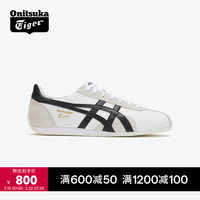 Onitsuka Tiger RUNSPARK男女款时尚复古休闲鞋小白鞋 白色/黑色 39.5