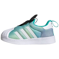 adidas/阿迪达斯 迪士尼联名 儿童板鞋 薄荷蓝绿/白/紫 27