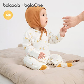  balabala/巴拉巴拉 纯棉 婴儿连体衣