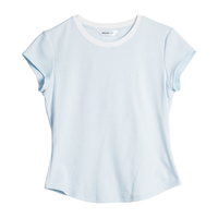 OLRAIN 修身显瘦 女士短袖T恤