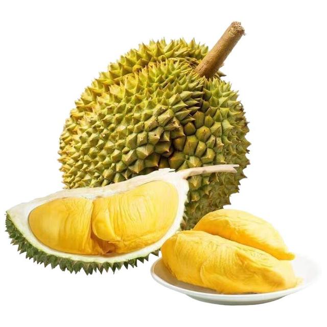鲜耐 金枕新鲜榴莲泰国进口净重6-7斤(1个果)