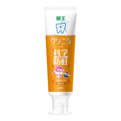 狮王 美白清新口气 儿童护齿防蛀牙膏  50g