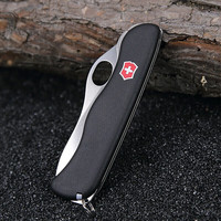 移动端、京东百亿补贴：维氏 0.8413.MW3 折叠水果刀  哨兵111mm