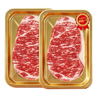 茶牛 冠军和牛 谷饲牛排 400g