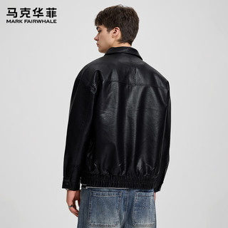  MARK FAIRWHALE/马克华菲 耐磨抗皱 男士皮衣