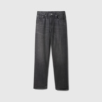 Gap 美式纯棉牛仔阔腿裤 男女同款