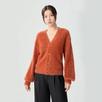  深呼吸 廓形 女士针织开衫