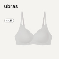 Ubras CFBO 女士无钢圈文胸套装 2件装   椰青灰色-背勾