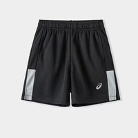 亚瑟士 男女同款 运动短裤 黑色-短裤 175