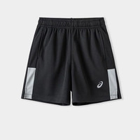 亚瑟士 男女同款运动短裤 黑色-短裤 175