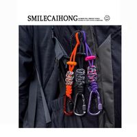 奔驰 清仓价！日本SIONIS多巴胺水瓶伞绳挂绳户外便携挂扣水壶登山钥匙扣