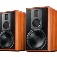 HiVi M5A 2.0声道 居家 蓝牙音箱 原木色