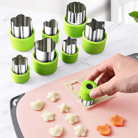 品恒 婴儿馄饨模具 蝴蝶面压花工具 宝宝小馄饨辅食自动封边模具