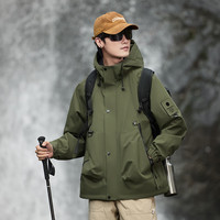 真维斯 2026春款防风防水登山服冲锋衣夹克外套 男女款 XJ-8858