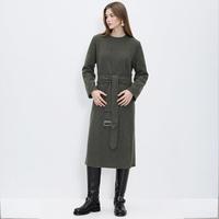 限尺码：BURBERRY 100%绵羊毛 女式直筒大衣外套