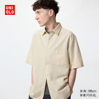 UNIQLO/优衣库 棉麻材质 女士衬衫
