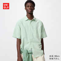 UNIQLO/优衣库 棉麻材质 女士衬衫