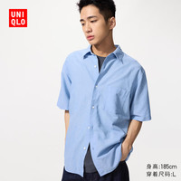 UNIQLO/优衣库 棉麻材质 女士衬衫