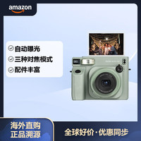 富士 INSTAX WIDE 400 拍立得 一次成像复古相机 WIDE300全新升级款宽幅