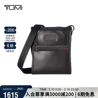 TUMI 男士单肩包牛皮革商务简约时尚斜挎包 092303110DO