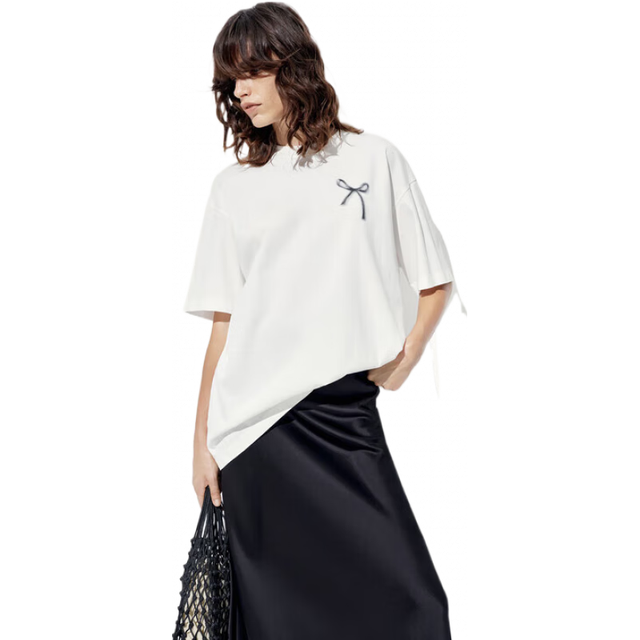 MO&Co. 接触瞬间凉感 女士短袖T恤