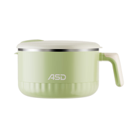  ASD/爱仕达 大容量 不锈钢泡面碗 带盖