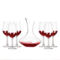 青苹果 红酒杯醒酒器套装+高脚杯+醒酒器