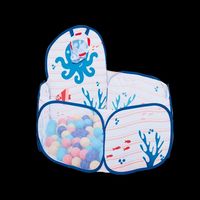 Hape 德国) 儿童海洋球池玩具200颗围栏可收纳