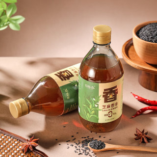 国家补贴：古鲜农 黑芝麻油 500ml*1 瓶