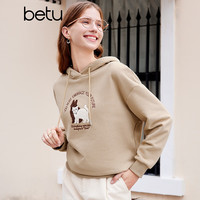  Betu/百图 加绒 女士卫衣