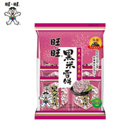 旺旺 黑米雪饼84g袋装整箱批发膨化零食大礼包解馋小零食官方正品