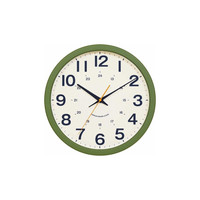NITORI 夏欧 30SW-GR 挂钟 绿色