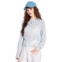 热风 收腰显瘦 女士T恤