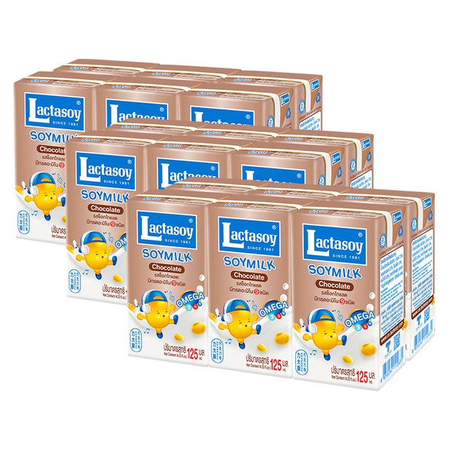 移动端：Lactasoy 泰国进口 豆奶 125ml*18盒