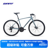 捷安特 Escape 1 成人男城市休闲通勤24速健身平把公路自行车 10112548681887