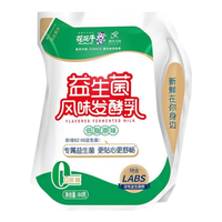  HuaHuaNiu/花花牛 低脂 益生菌酸奶 低脂原味】益生菌酸奶180g*12袋