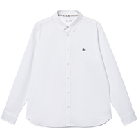  JACK&JONES/杰克琼斯 抗皱易打理 男士长袖衬衫
