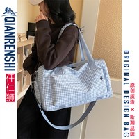  仟仁狮 干湿分离 女士游泳包 独立鞋仓