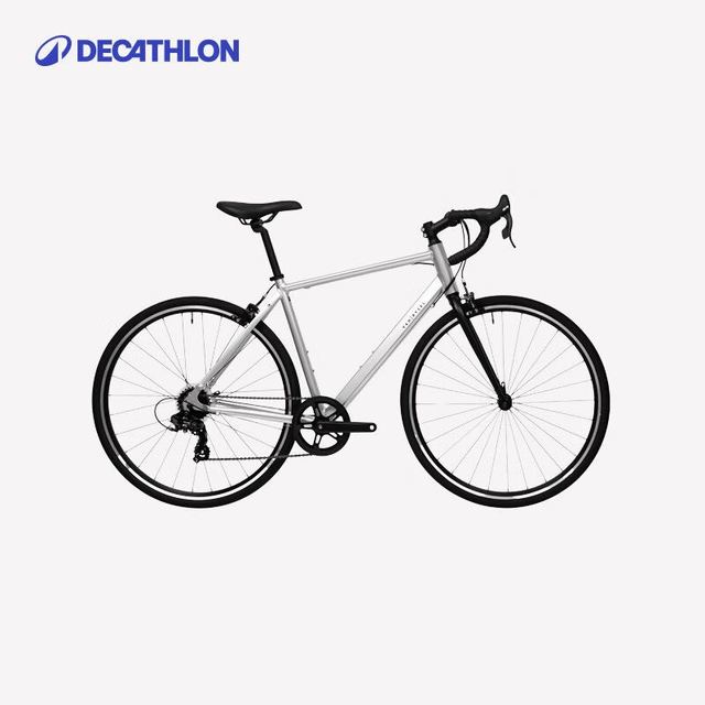 今日必买：迪卡侬 RC100升级款公路自行车弯把铝合金通勤自行车L5204976