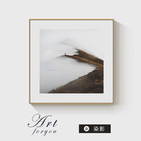 艾风格 侘寂风原木装饰画