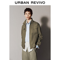 URBAN REVIVO 复古工装风 男士夹克外套